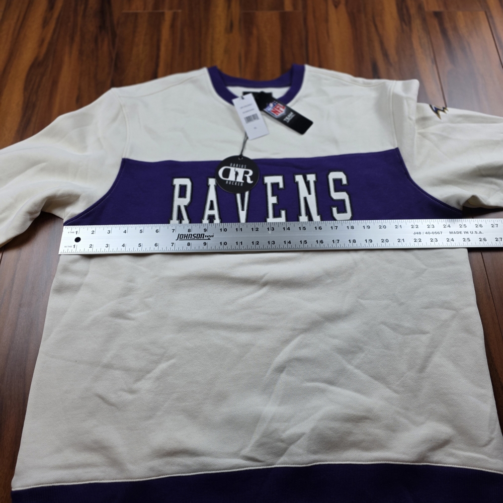 Men's Baltimore Ravens Darius Rucker Collection Pullover Sweatshirt Size XL - Picture 7 of 10